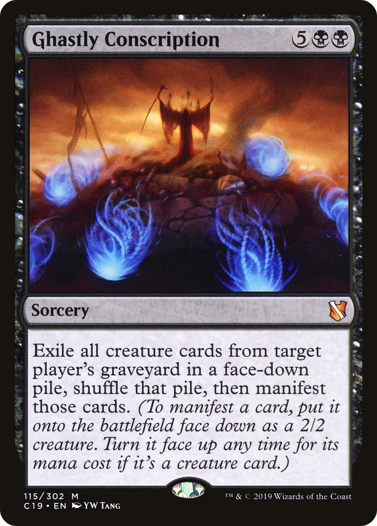 Ghastly Conscription (115) - Commander 2019