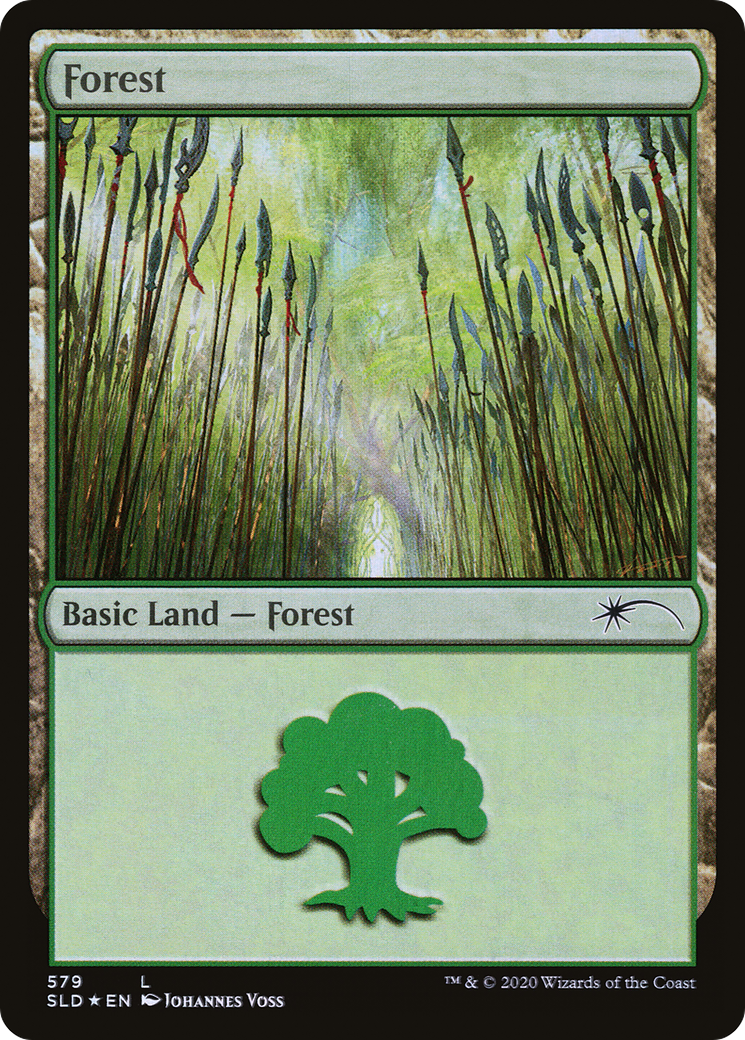 Forest (579) Foil - Secret Lair Drop