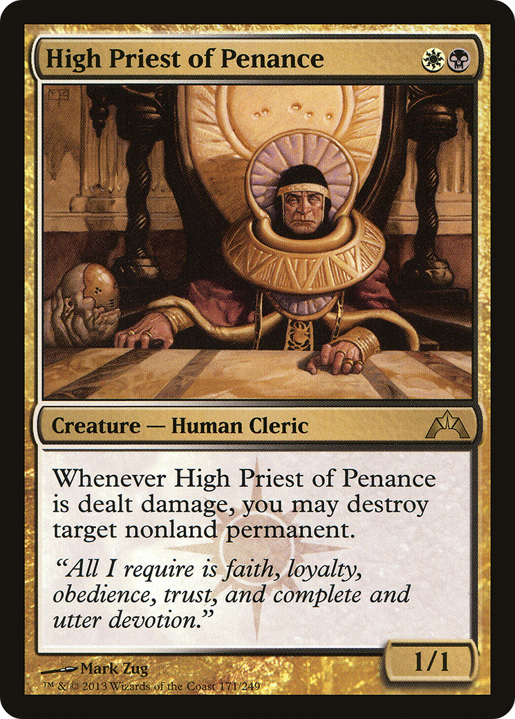 High Priest of Penance (171) Foil - Gatecrash