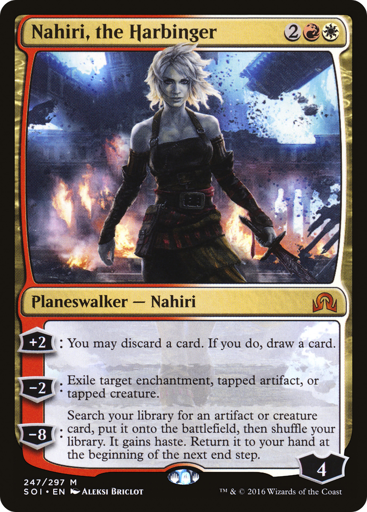 Nahiri, the Harbinger (247) Foil - Shadows over Innistrad