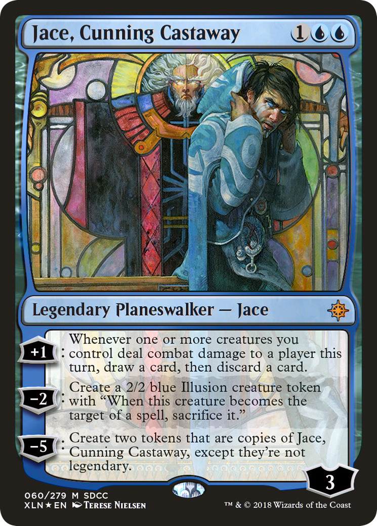 Jace, Cunning Castaway (060) Foil - San Diego Comic-Con 2018