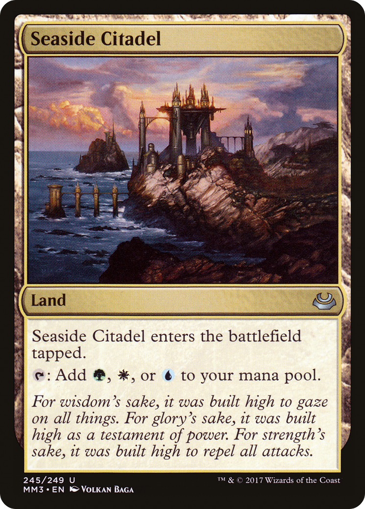 Seaside Citadel (245) Foil - Modern Masters 2017
