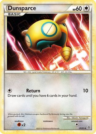 Dunsparce (29) Reverse Holofoil - Unleashed