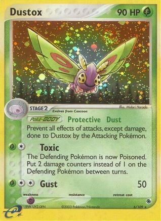 Dustox (6) Reverse Holofoil - Ruby and Sapphire