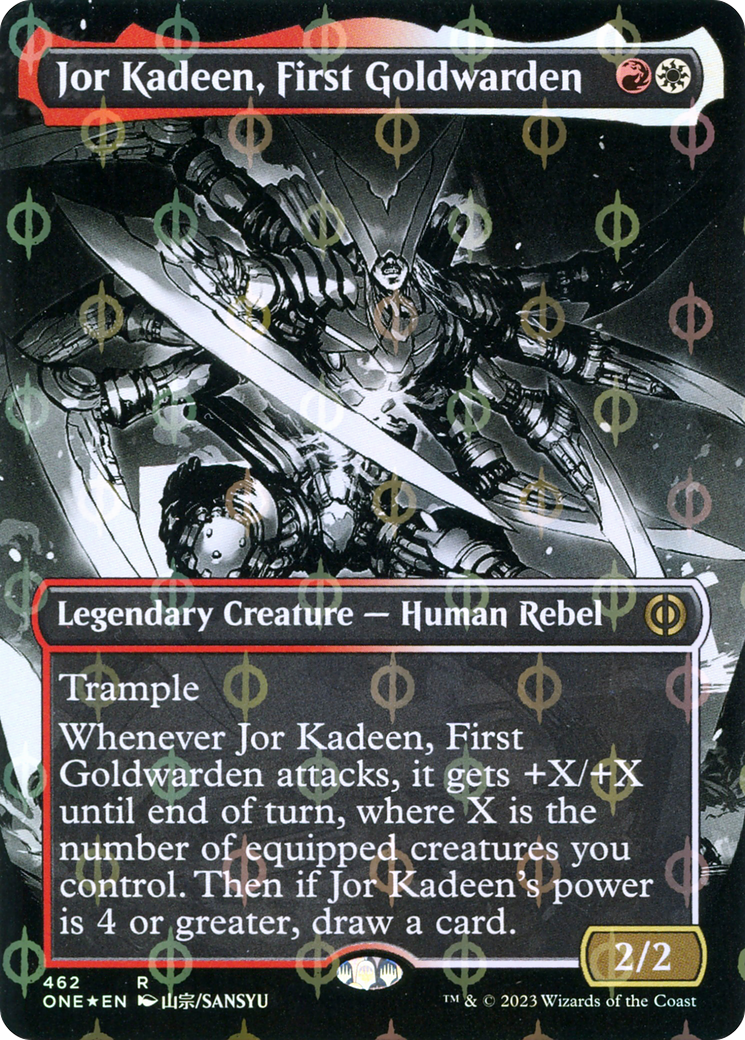 Jor Kadeen, First Goldwarden (Showcase) (462) Foil - Phyrexia: All Will Be One
