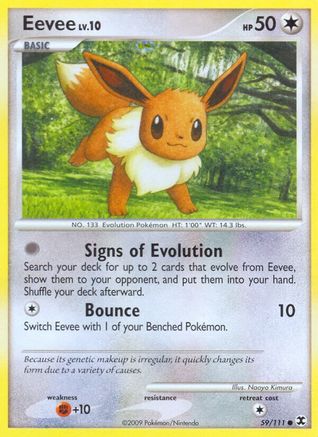 Eevee (59) Reverse Holofoil - Rising Rivals