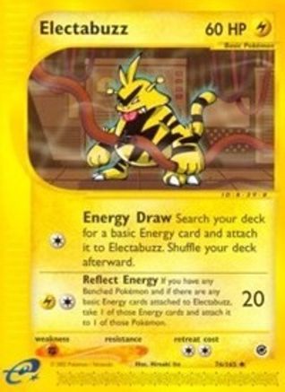 Electabuzz (76) Reverse Holofoil - Expedition
