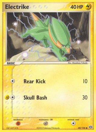 Electrike - 048/106 (48) Reverse Holofoil - Emerald