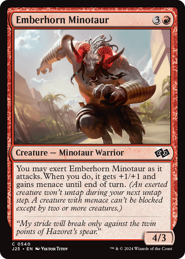 Emberhorn Minotaur (540)