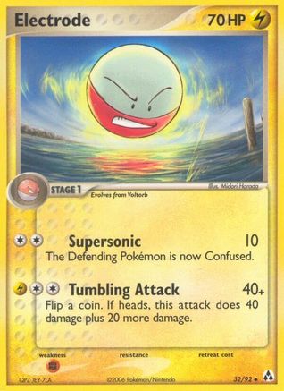 Electrode (32) Reverse Holofoil - Legend Maker