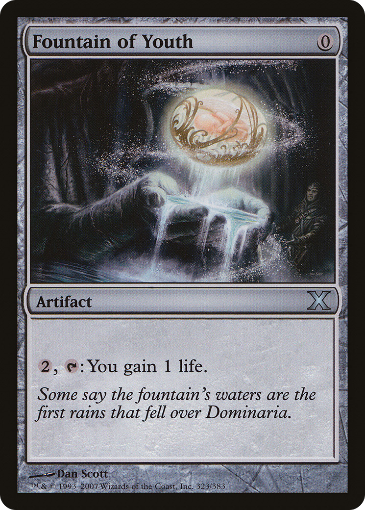 Fountain of Youth (323) Foil - Tenth Edition