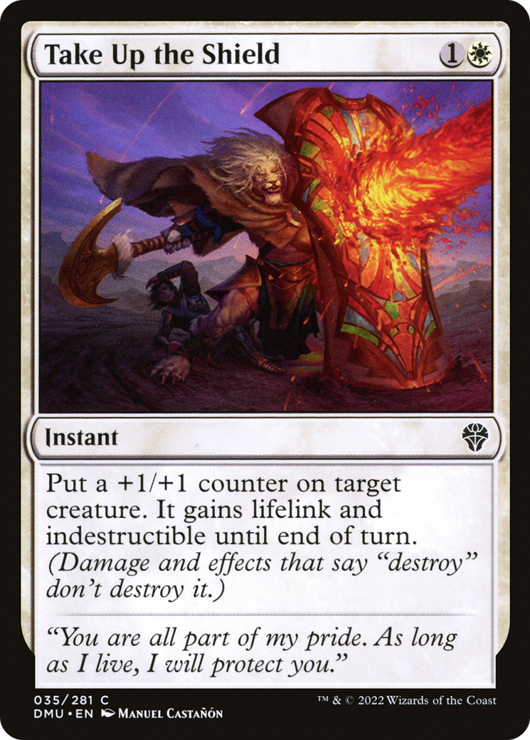 Take Up the Shield (035) - Dominaria United