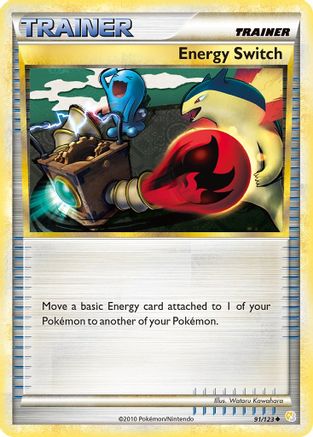 Energy Switch (91) Reverse Holofoil - HeartGold SoulSilver