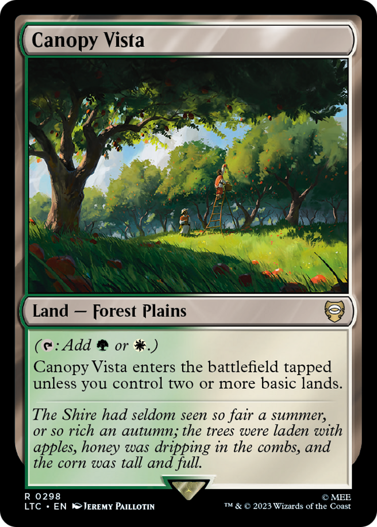 Canopy Vista (298) - Tales of Middle-earth Commander