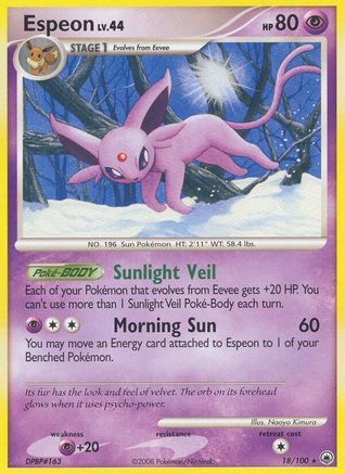 Espeon (18) Reverse Holofoil - Majestic Dawn