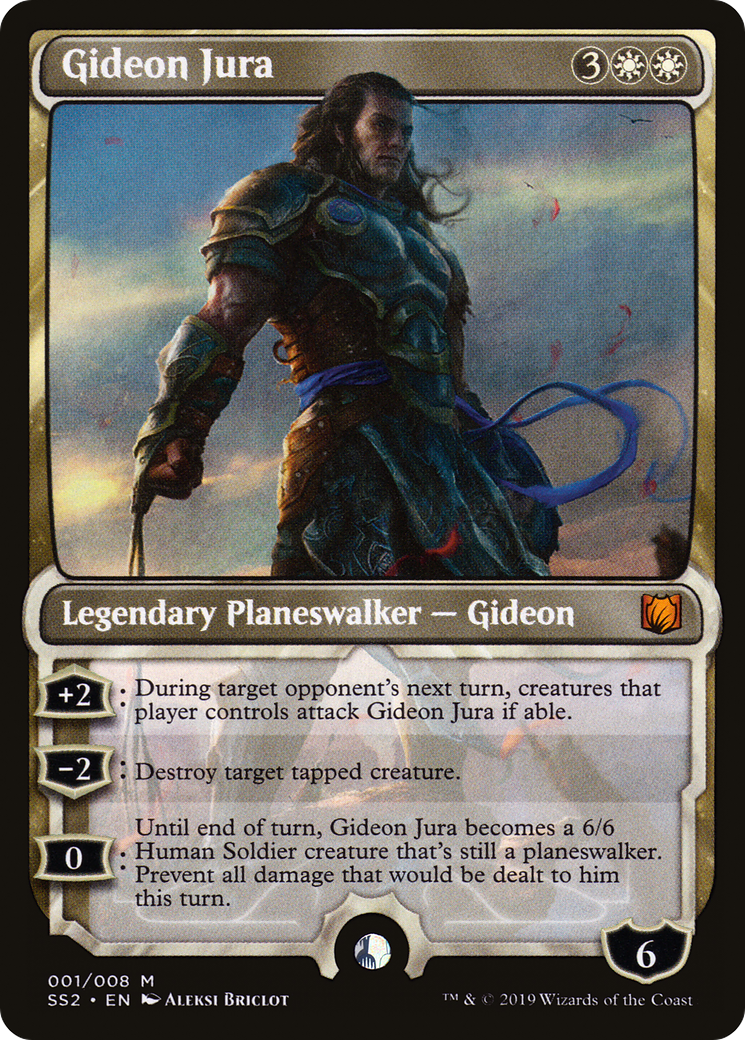 Gideon Jura (001) Foil - Signature Spellbook: Gideon