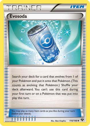 Evosoda (116) Reverse Holofoil - XY Base Set