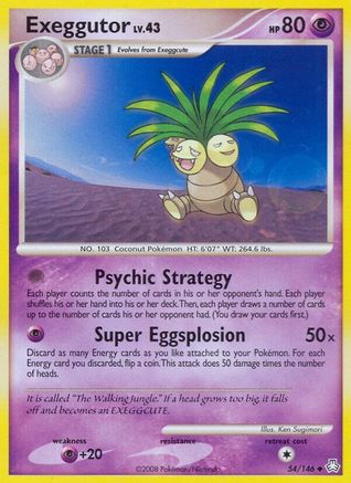 Exeggutor (54) Reverse Holofoil - Legends Awakened