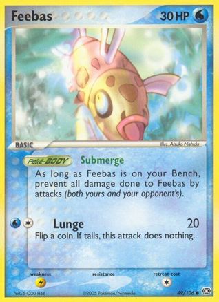 Feebas - 049/106 (49) Reverse Holofoil - Emerald