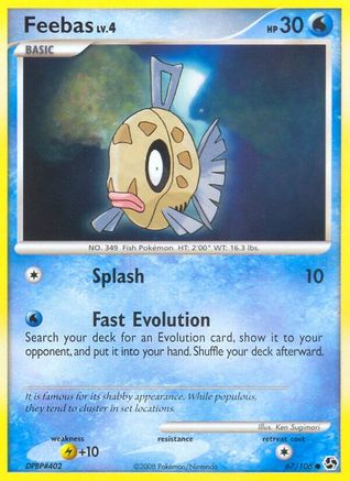 Feebas (67) Reverse Holofoil - Great Encounters