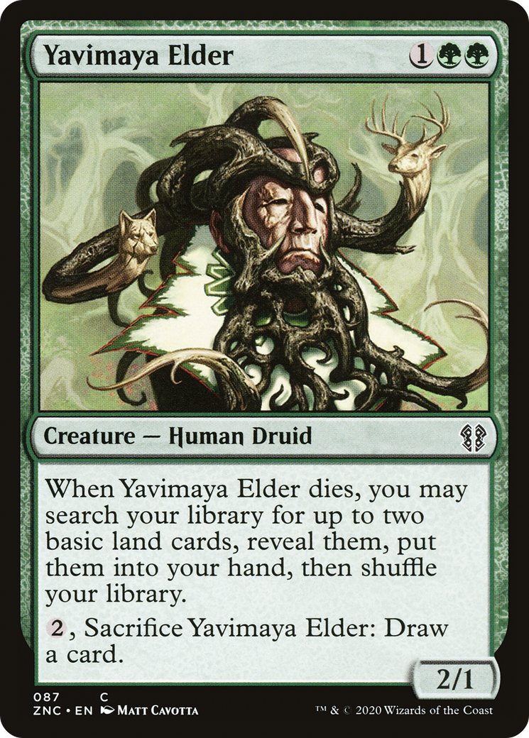 Yavimaya Elder (087) - Zendikar Rising Commander