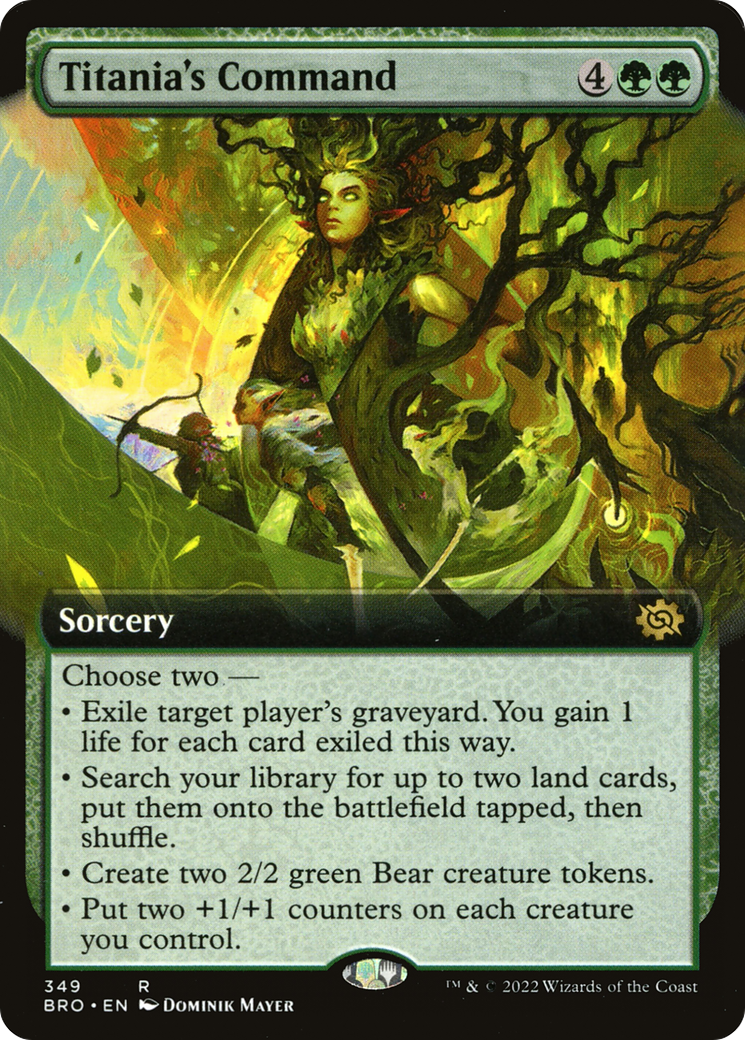 Titania's Command (Extended Art) (349) - The Brothers' War