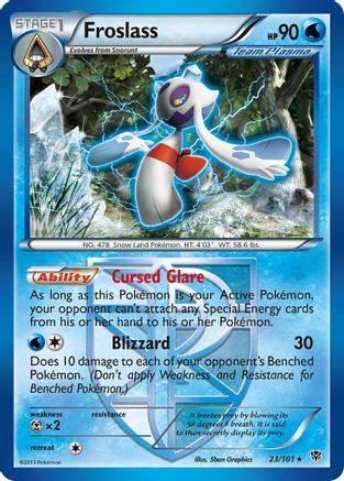 Froslass (Team Plasma) (23) Reverse Holofoil - Plasma Blast
