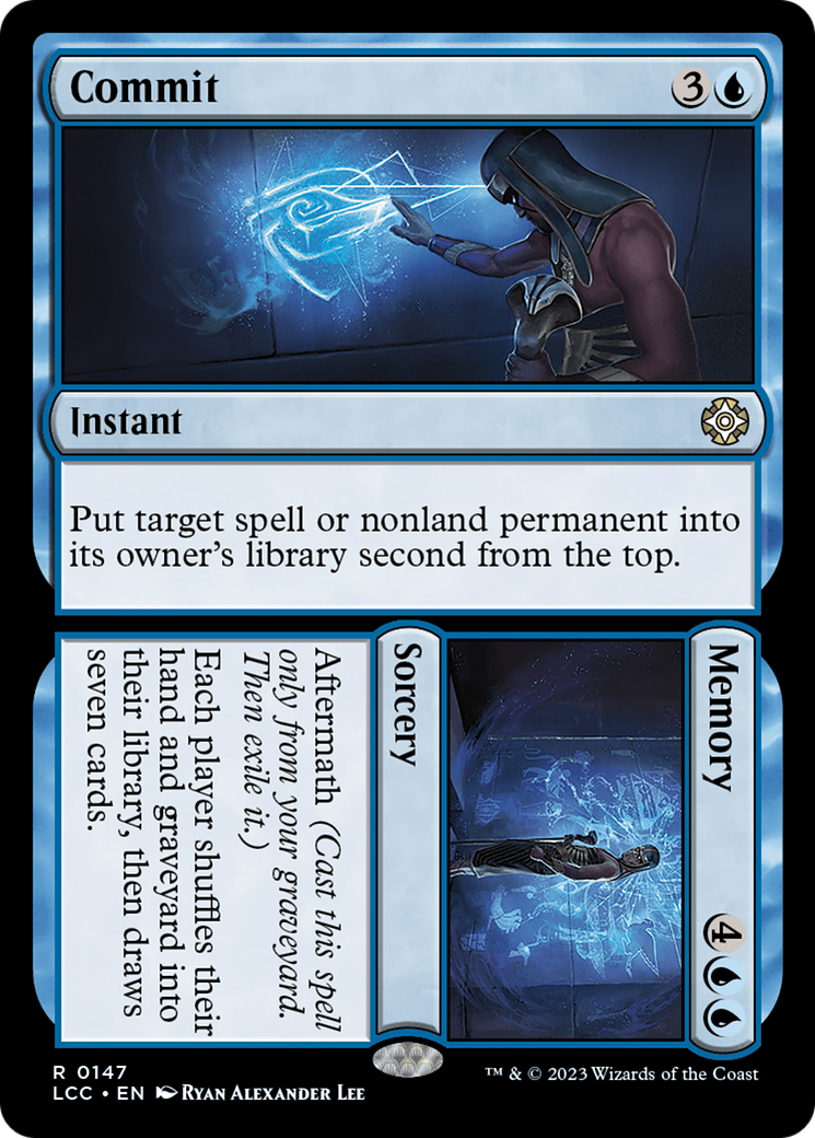 Commit // Memory (147) - The Lost Caverns of Ixalan Commander