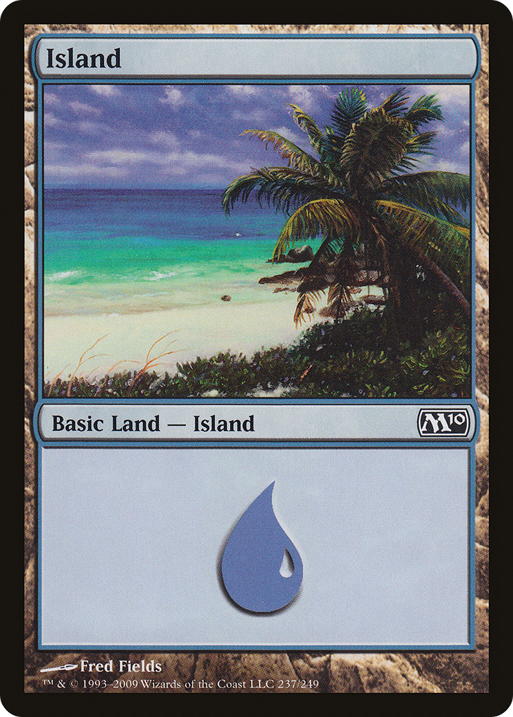 Island (237) Foil - Magic 2010