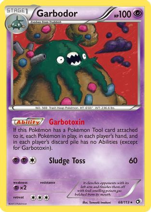 Garbodor (68) Holofoil - Legendary Treasures