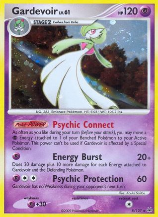 Gardevoir (8) Reverse Holofoil - Platinum
