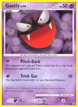 Gastly (62) Reverse Holofoil - Stormfront
