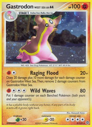 Gastrodon West Sea (9) Reverse Holofoil - Secret Wonders