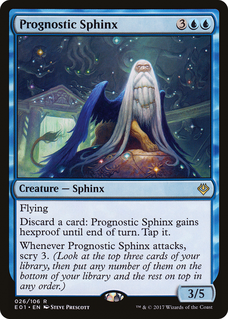 Prognostic Sphinx (026) - Archenemy: Nicol Bolas