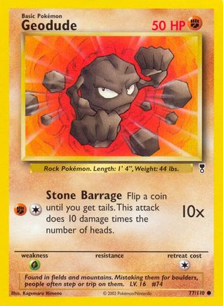 Geodude (77) Reverse Holofoil - Legendary Collection