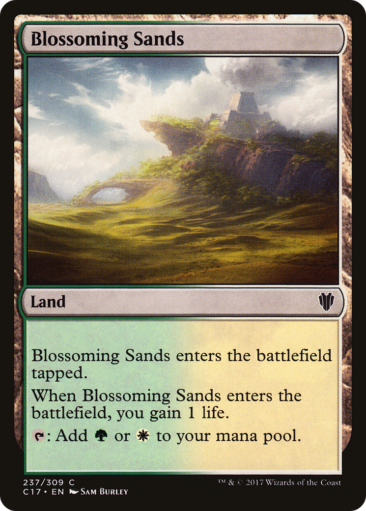 Blossoming Sands (237) - Commander 2017