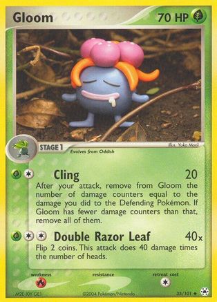 Gloom (35) Reverse Holofoil - Hidden Legends
