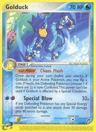 Golduck (17) Reverse Holofoil - Sandstorm
