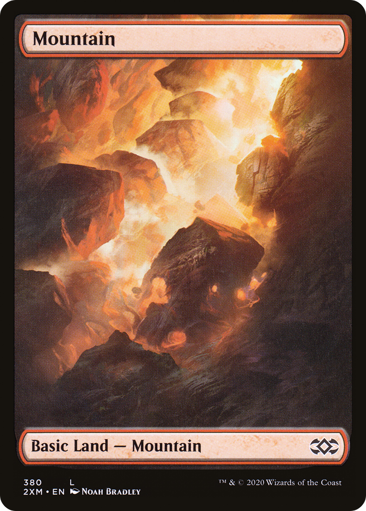 Mountain (380) Foil - Double Masters