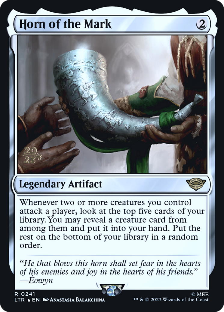 Horn of the Mark (241s) Foil - Tales of Middle-earth Promos