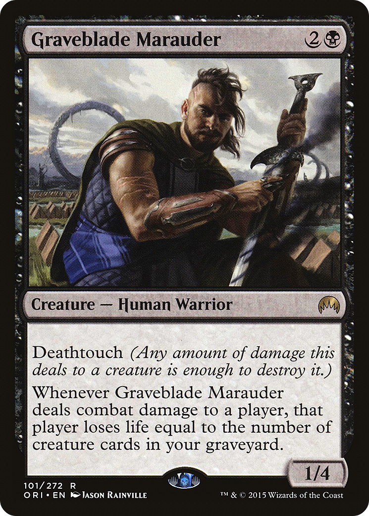 Graveblade Marauder (101) Foil - Magic Origins