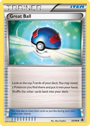 Great Ball (93) Reverse Holofoil - Emerging Powers