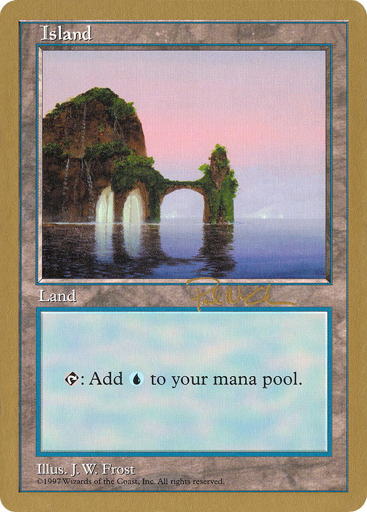 Island (425) - 1997 Paul McCabe (5ED) (Retro) - World Championship Decks 1997
