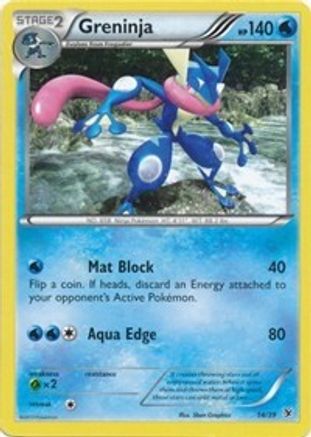 Greninja (14) Holofoil - Kalos Starter Set