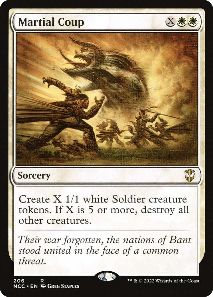 Martial Coup (206) - New Capenna Commander