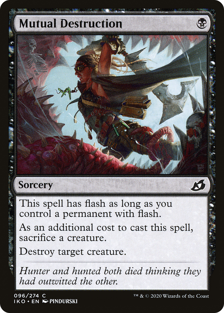 Mutual Destruction (096) Foil - Ikoria: Lair of Behemoths