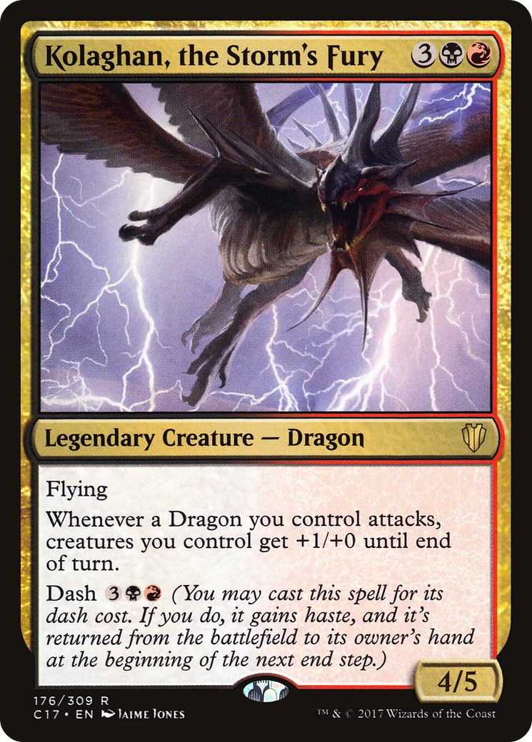Kolaghan, the Storm's Fury (176) - Commander 2017