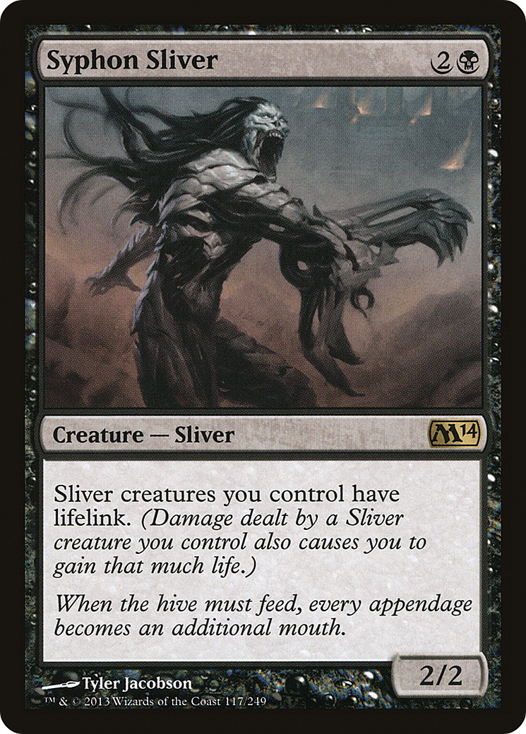 Syphon Sliver (117) Foil - Magic 2014