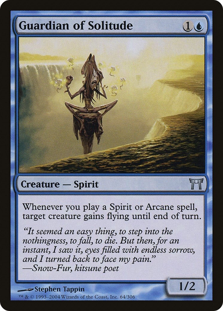 Guardian of Solitude (064) Foil - Champions of Kamigawa