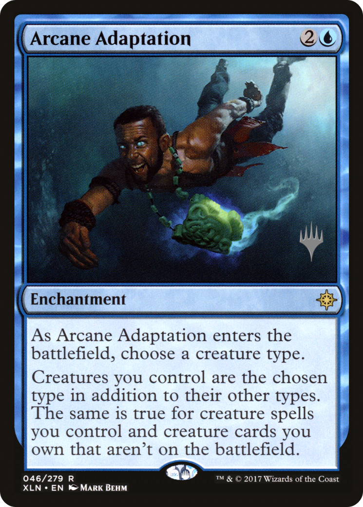 Arcane Adaptation (046) Foil - Ixalan Promos